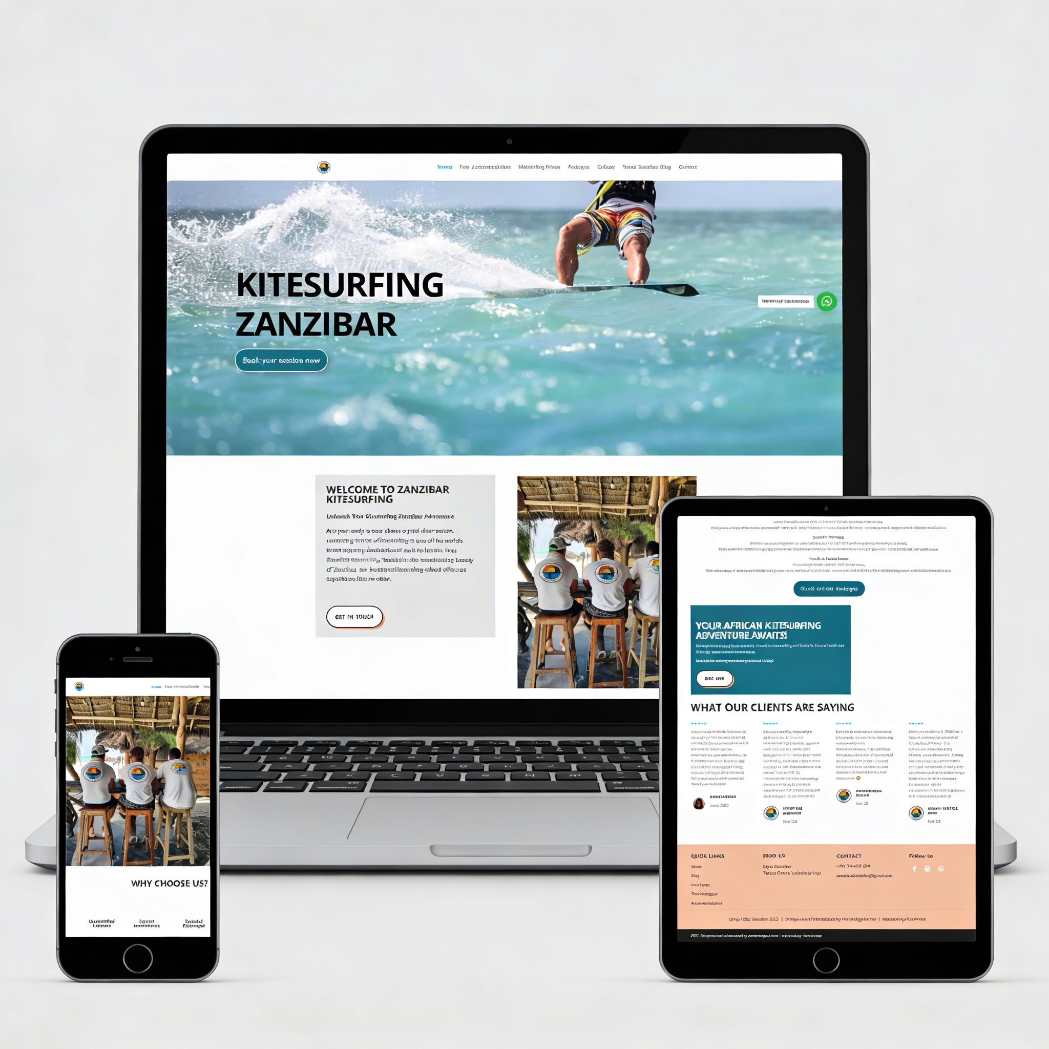 Zanzibar Kite Surfing